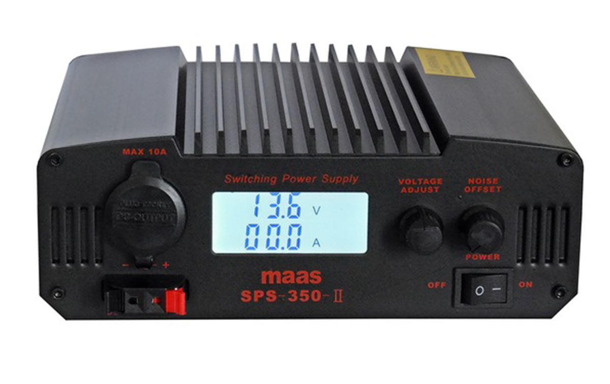 SPS 350II MAAS Fuente Alimentación Conmutada 8 a 15 volts.30 Amperios. Con Display
