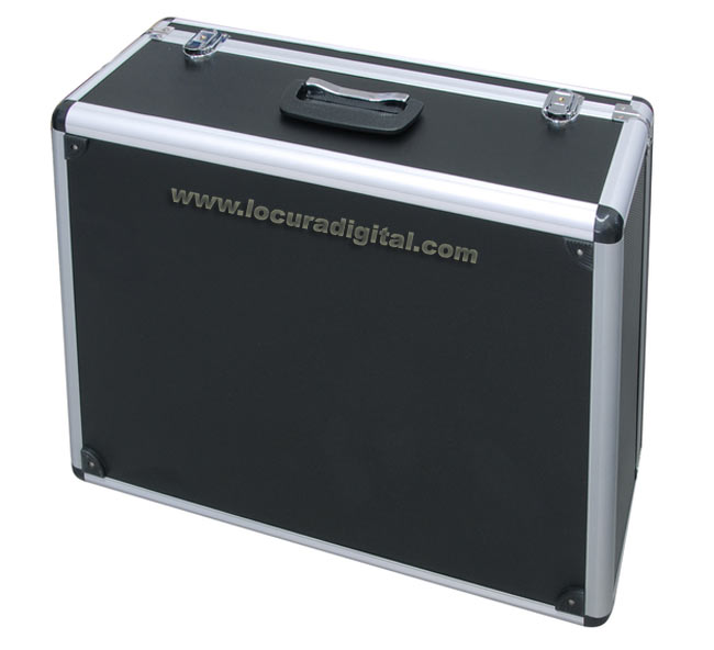 aluminium case tlcase10 luthor black for 10 units luthor walkies