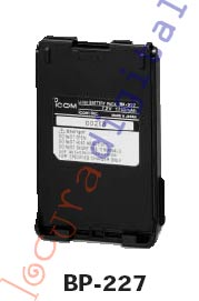 BP 227 BATERIA ORIGINAL PARA PARA  ICOM IC V85E