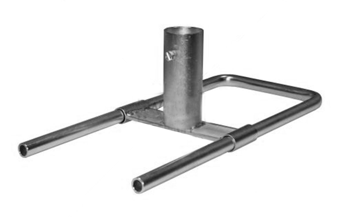 hard-479 mirmidon soporte de mástil para rueda de vehiculo para mastil maximo 55 mm. 