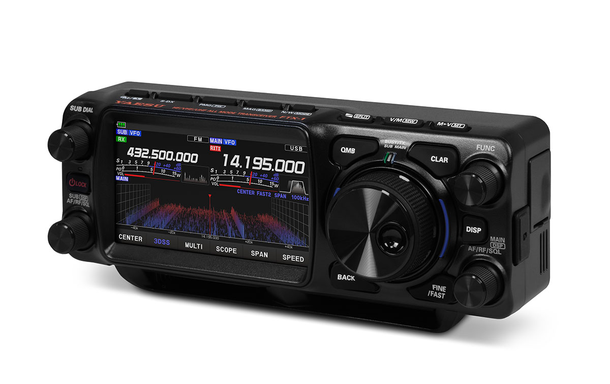 YAESU FTX-1FIELD Emisora movil QRP y SDR Multi HF / 50 / 144/ 430 Mhz