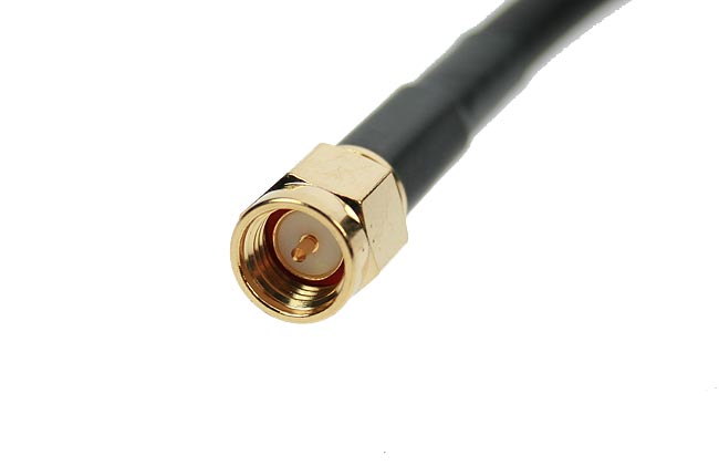Myrmidon CAWIF-0711 WI-FI Cable RG58, REVER-SMA MALE MALE SMA standard, 2 m?es.