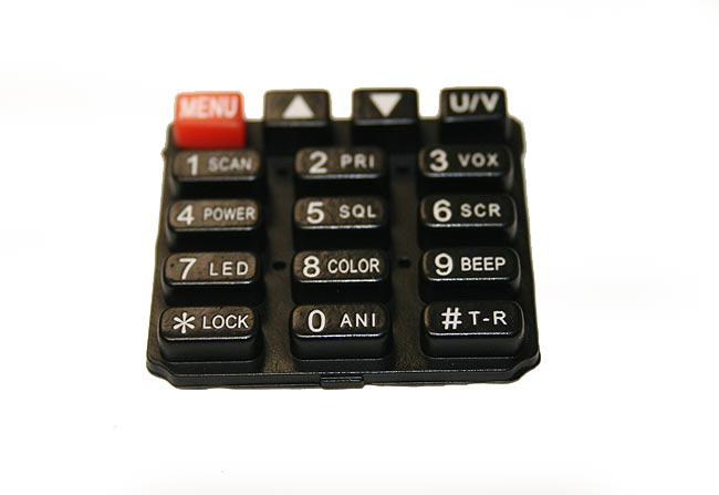 LUTHOR RECTL55-TECLADO SPARE PART. RUBBER REPLACEMENT KEYBOARD FOR LUTHOR TL-55 HANDHELD