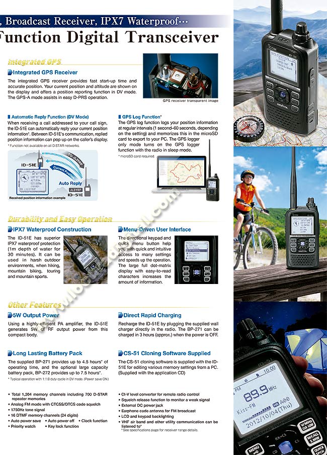 ICOM ID-51E Transceiver