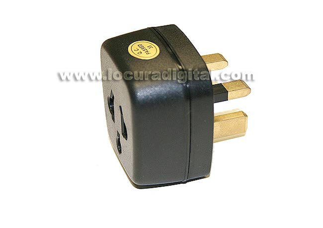 MOD318 network adapter plug type male European rate UK-USA
