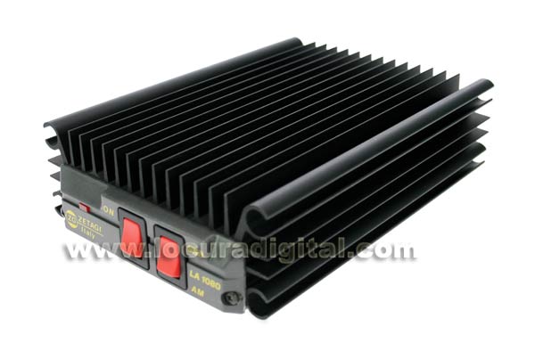 ZETAGI LA1080V amplifier VHF 140-170 Mhz. 10 to 100 watts, 12 volts