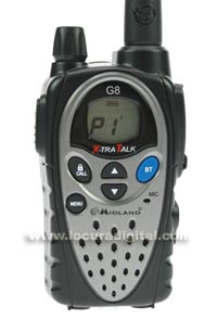 MIDLAND BT G8E talkie-walkie PMR446 utilisation libre avec Bluetooth