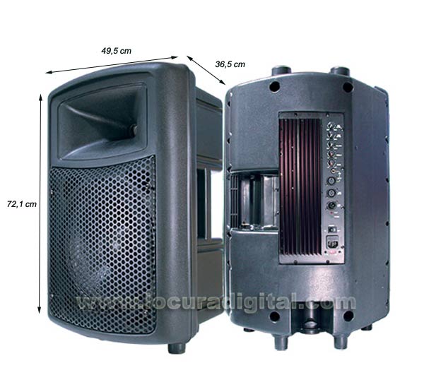 Barrister BAMP-15. Speaker with Integrated Amplifier 300 W.