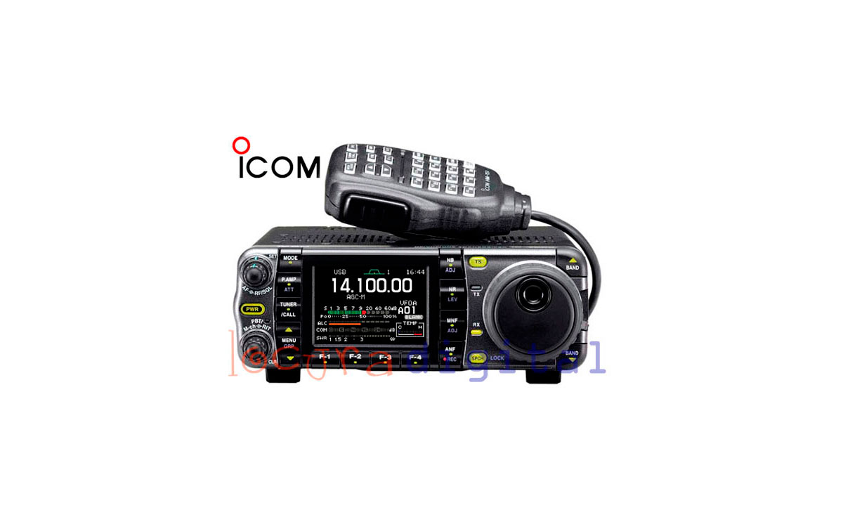 Images IC7000. Transmitter HF