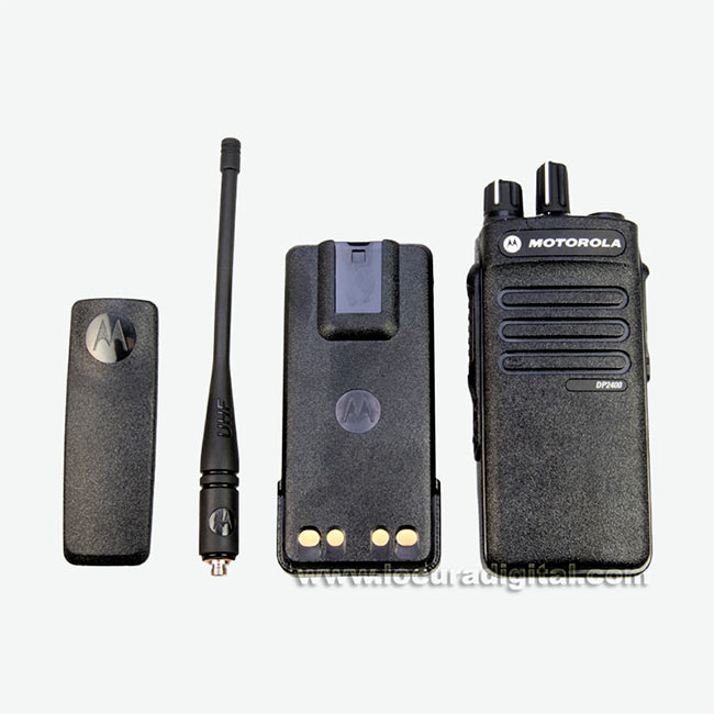 dp2400uhf motorola uhf 403-470 mhz. walkie talkie profesional digital y analógico