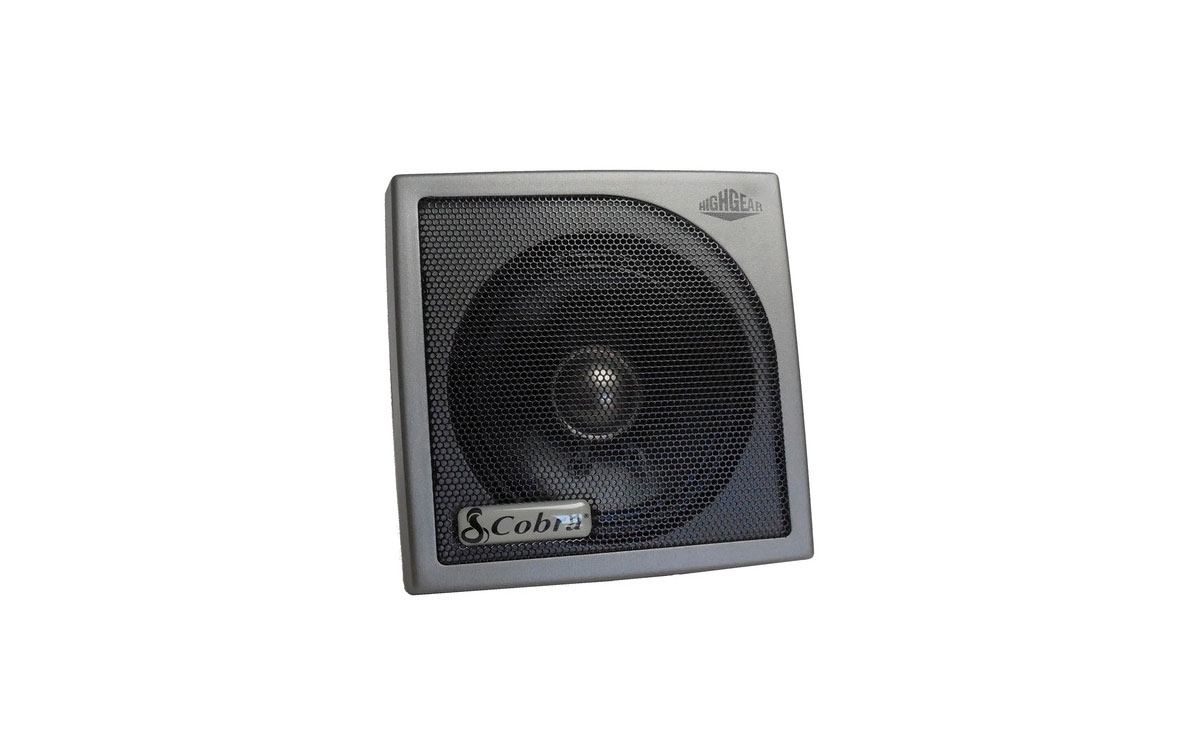 cobra hg s 300 altavoz externo para emisora, alta calidad sonido