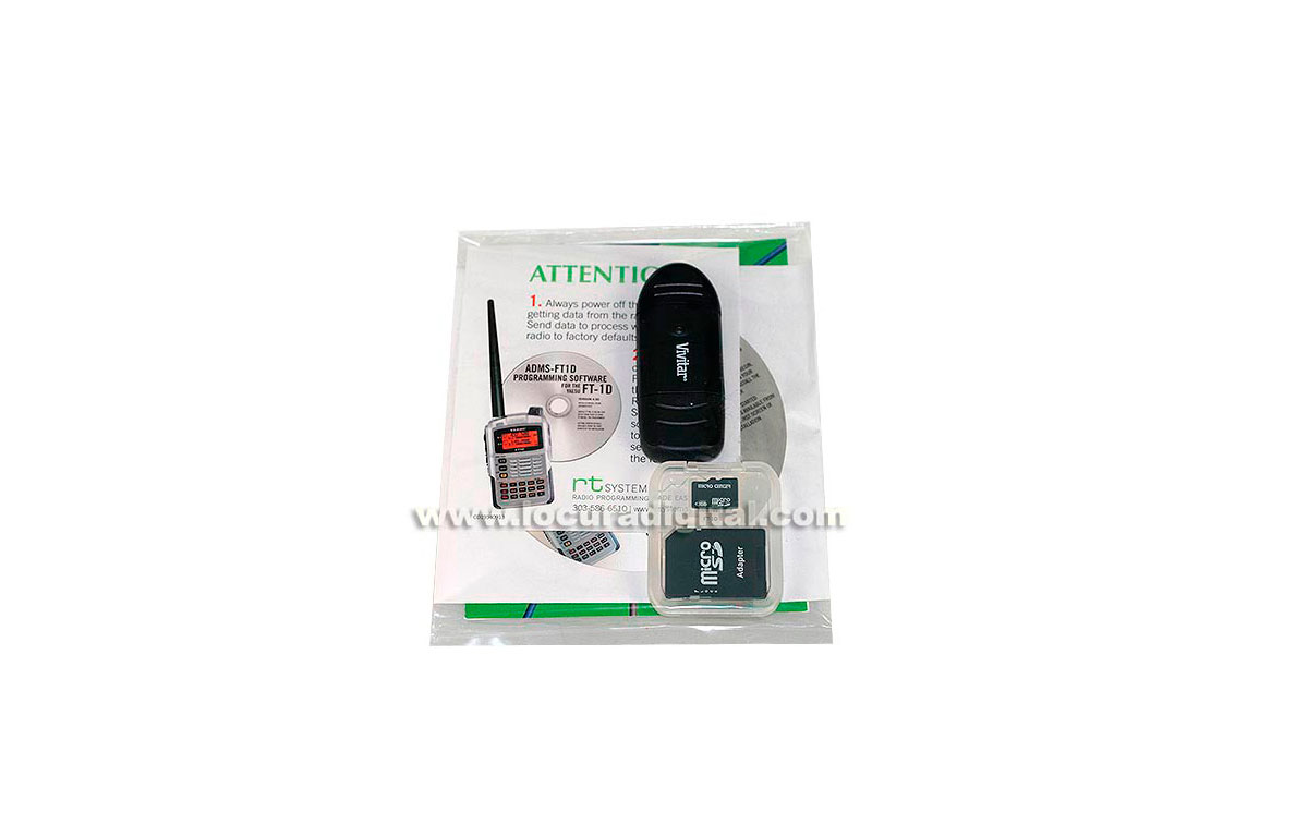 ADMSFT1D YAESU kit programaci&oacute;n para YAESU FT-1D
