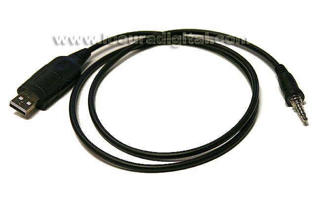 NAU122U NAUZER cable programación USB para equipos YAESU conector Y2, VX146,VX 246, VX180 ETC..