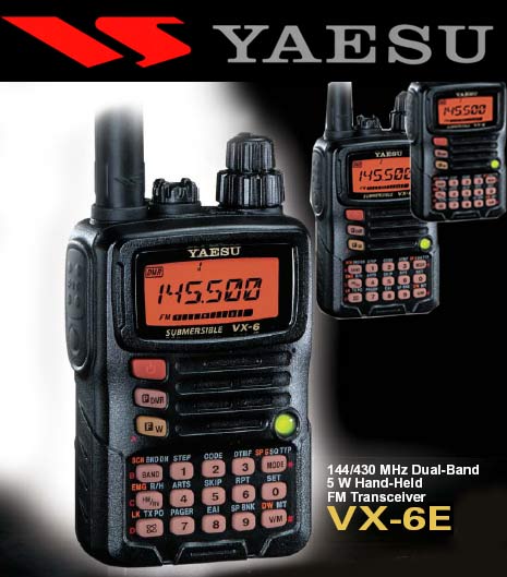 yaesu VX-6e handheld