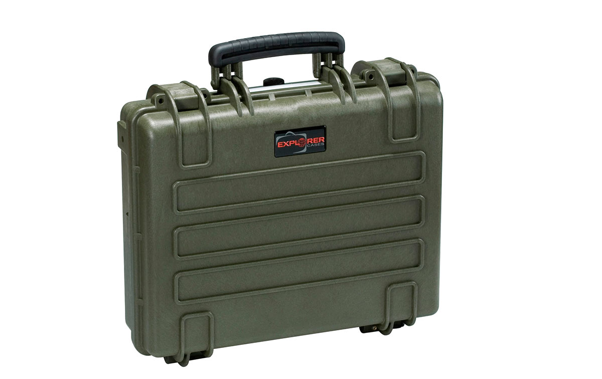 4412GE Explorer suitcase green foam 