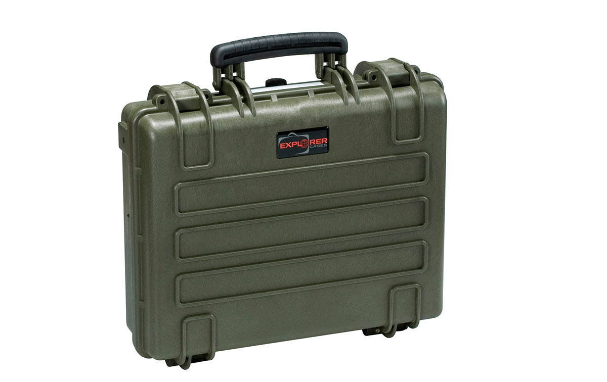4412gc maleta explorer color verde oliva con organizador ref.panexpl44 y bandolera ref. shoulder-kit-u