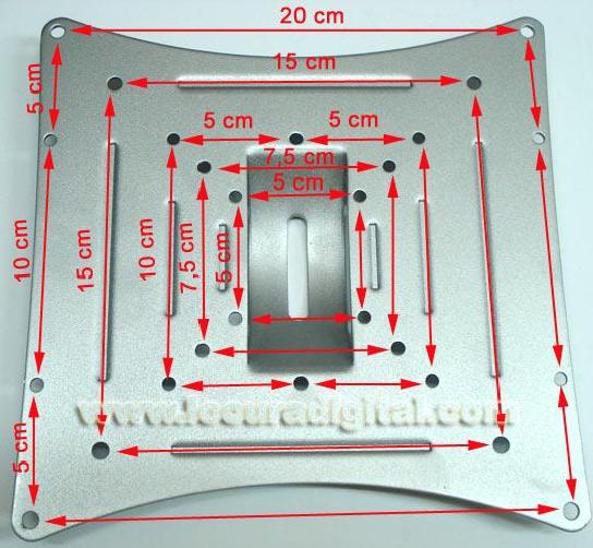 Soportes de TV - Medidas VESA 200x200