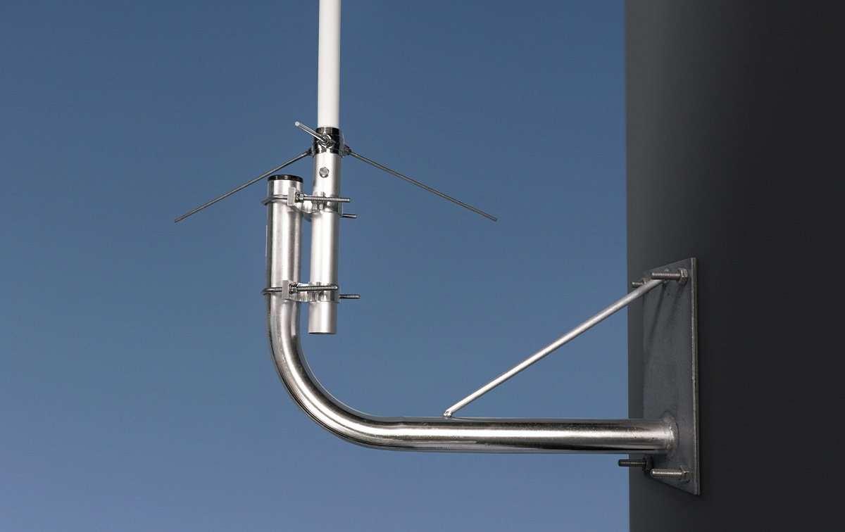 uh50 hoxin antena monobanda uhf 400-480 mhz. fibra vidrio. long.1,50 mts