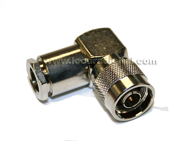 N male right angle connector CON2565 for RG-213
