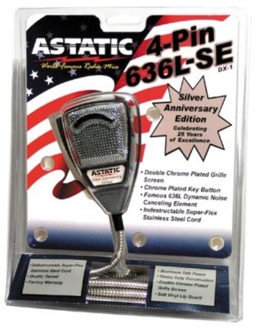 U. S. microphone Astatic AT636LSE