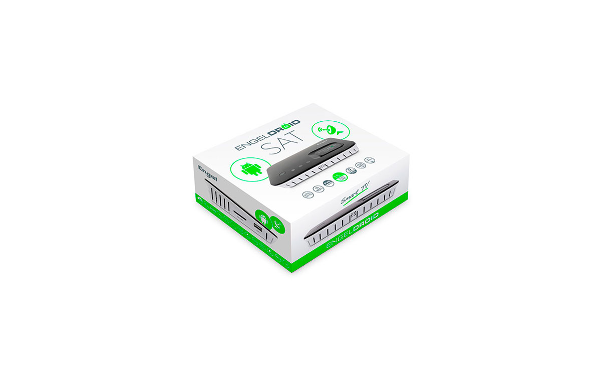 EN1008 ENGELDROID-SAT de ENGEL Receptor Sat&eacute;lite Android System.