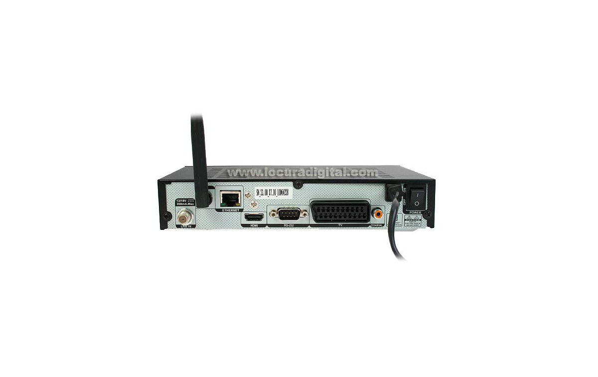 IRIS9600HD 02 IRIS Receptor satélite IRIS 9600HD WIFI. Alta definición HD 02