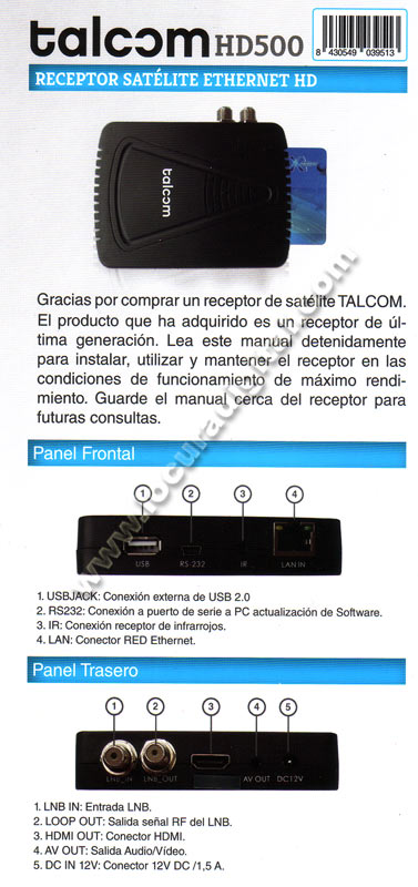 TALCOM HD 500