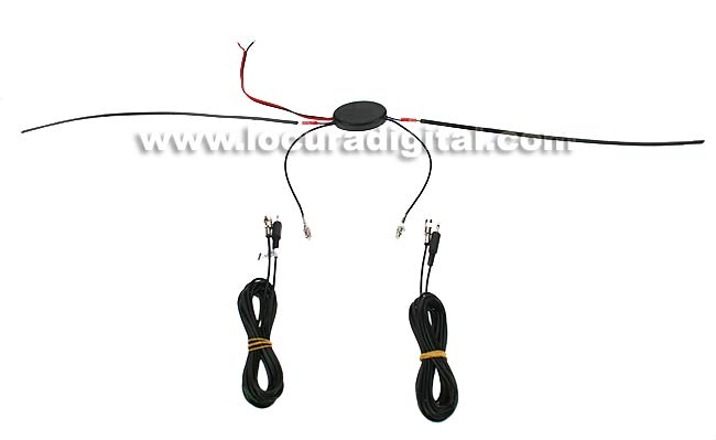 Vehicle interior DVBT3 amplified antenna DTT DIGITAL TV