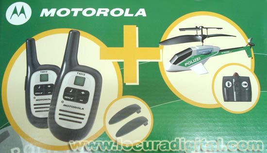 T4512 WALKIE USO LIBRE HELICOPTERO TELEDIRIGIDO