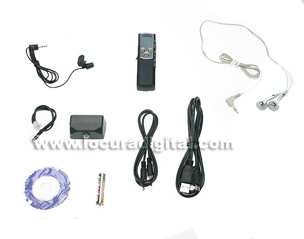 ref: DVR1GB Grabadora digital de voz.