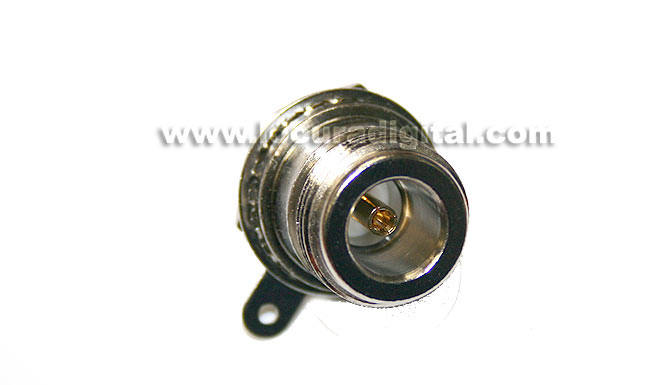 CON1276 chassis connector N type female threaded