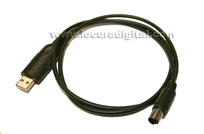 Nauzer NAU-178U. USB programming cable for YAESU FT-7800-7900-8800-8900 handhelds.