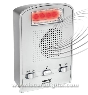 BS-100 Amplificador de timbre inalámbrico DECT