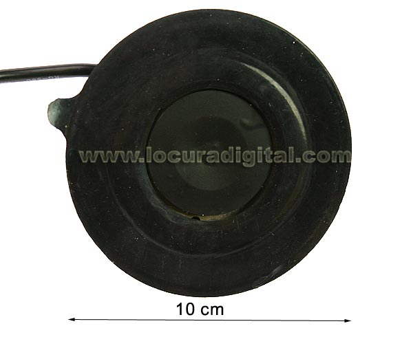 magnetic base high pressure suction pad. 100 mm. 4,5 mts. rg58.