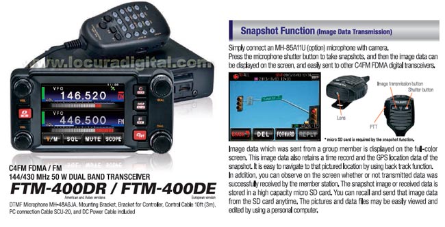 yaesu ftm-400de yaesu ftm-400de
