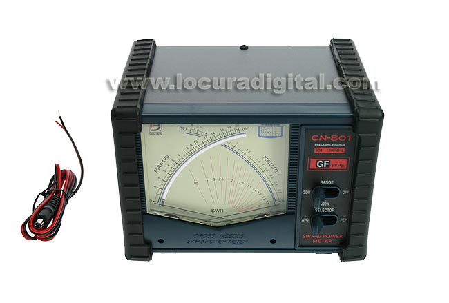 DAIWA CN801GF medidor de energia e cabos de a?900-1300 Mhz.