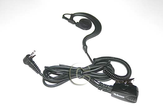 JD30 ALAN 777. Micró altavoz cable rizado.. Compatible con Alan 777 y Midland G5.