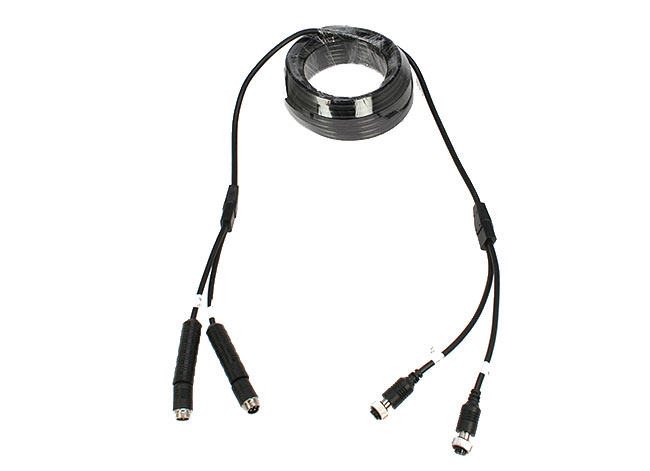 CA10X2 BARRISTER Cable conexión doble para sistemas visión trasera 10 mts.