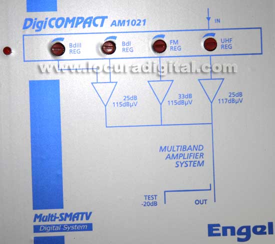 AMPLIFICADOR ENGEL AM-1021