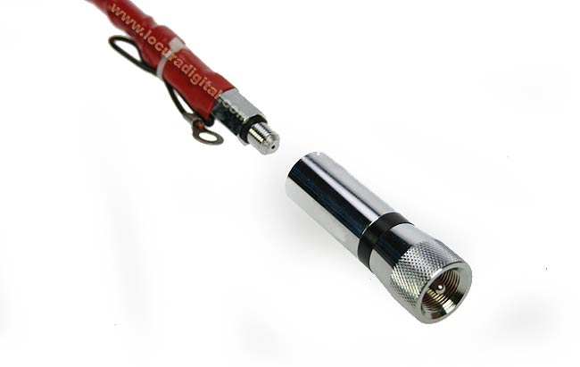 WILSON FGT2- RED Antena de fibra color rojo CB 27 Mhz. 62 cms. ADAPTADOR A PL
