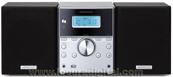 KENWOOD M-313. Sistema Hifi compacto con conexión USB