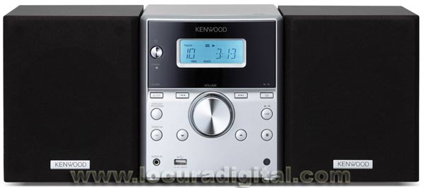 KENWOOD M-313. Compact System Hi-Fi com conex?USB