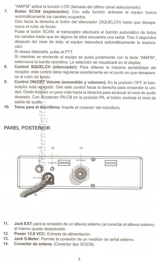 INSTRUCCIONES ALAN78