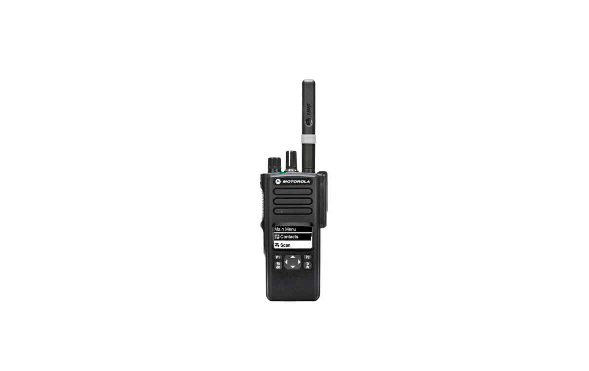 dp4600uhf motorola mototrbo walkie profesional vhf 403 470 mhz.diplay, teclado reducido