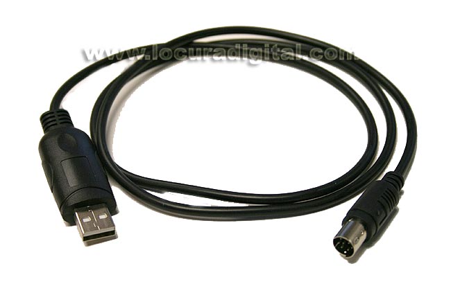 Nauzer NAU-187U. USB programming cable for YAESU FT-817-857-897 handhelds.