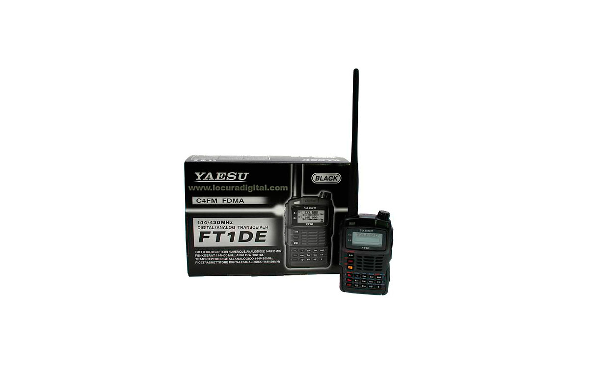 yaesu ft1dr bibanda 144/430mhz con gps