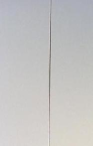 BM2000 conical stainless steel rod SIRIO. Antenna 2000 x 3.5 x 1.5 mm.
