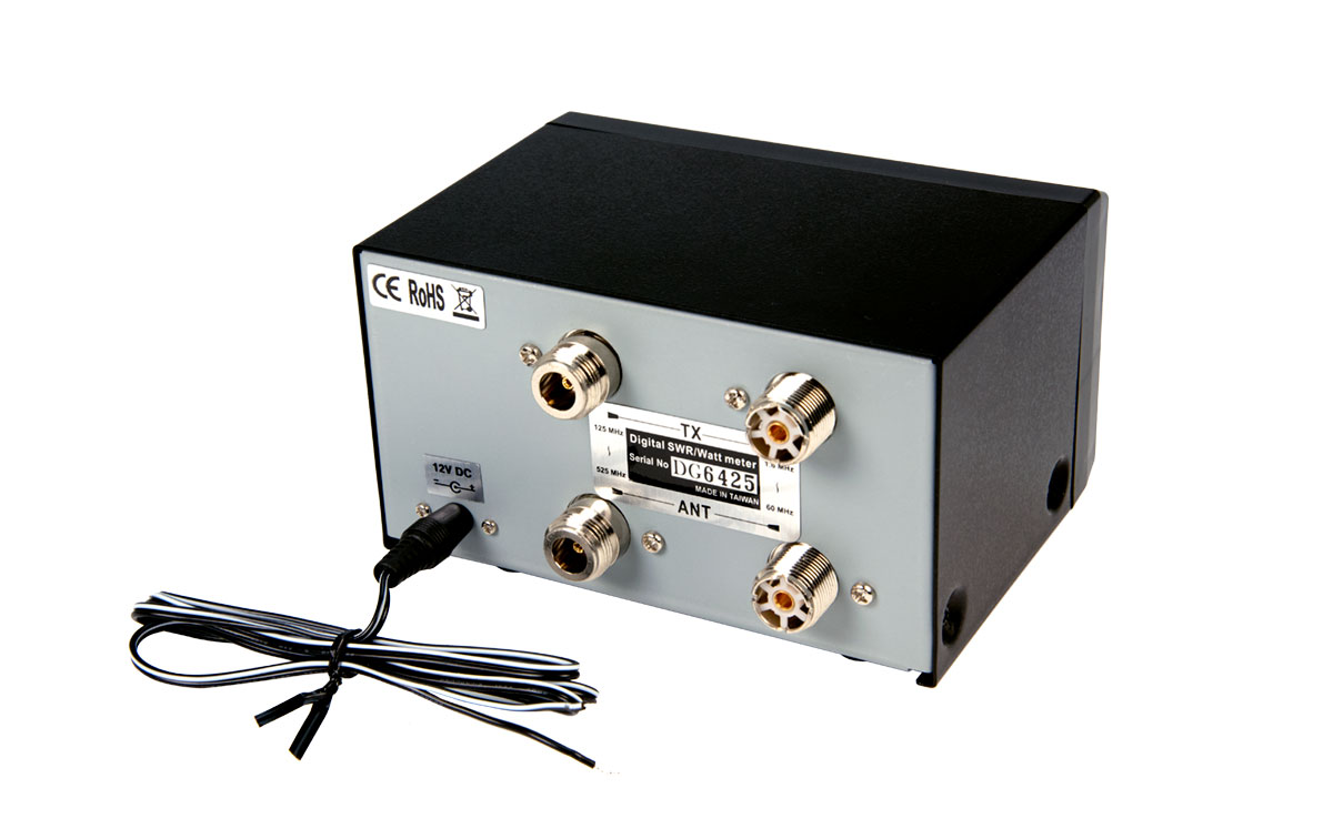 KPO-DG-503 DIGITAL SWR Watimetro HF/VHF/UHF 200W