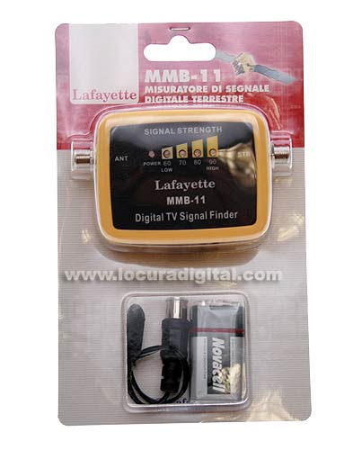 MMB11 LAFAYETTE Medidor de señal digital terrestre TDT