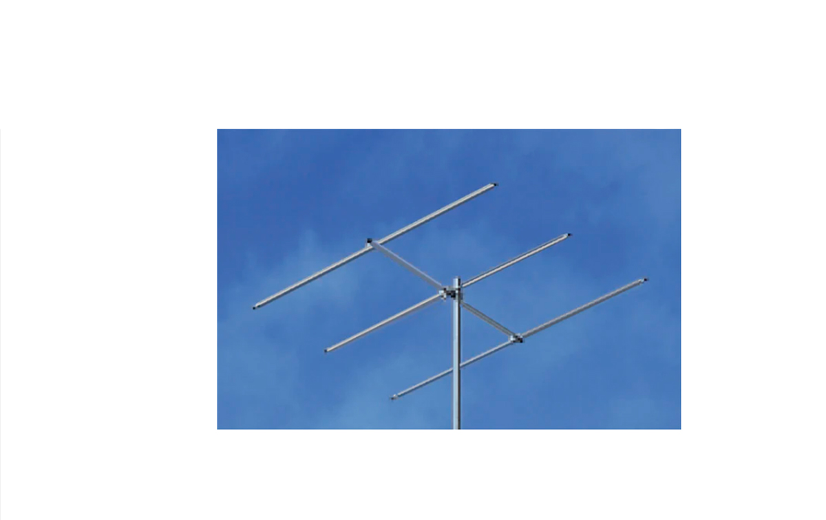 a50-3s cushcraft directiva de 3 elementos para la banda de 6 metros (50 mhz.).